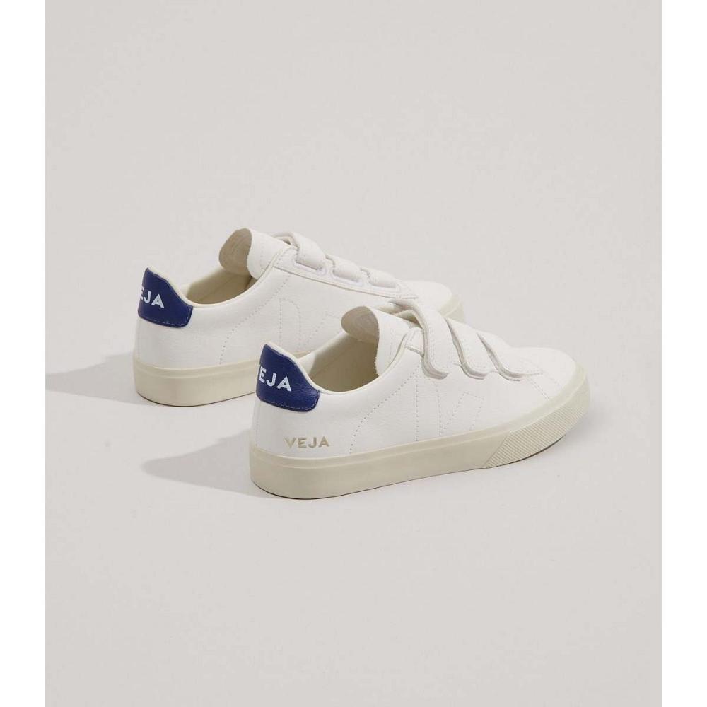 White/Blue Men's Veja RECIFE CHROMEFREE Sneakers | AU 312DFM